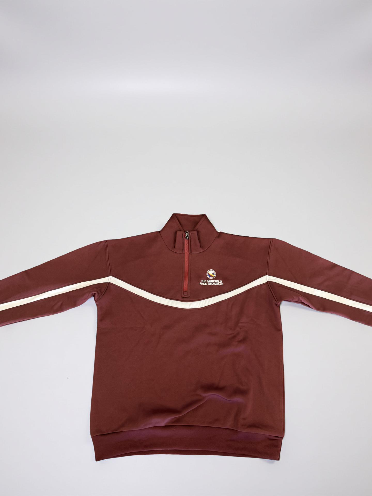 New The Mirfield Free Grammar 1/4 Zip Top
