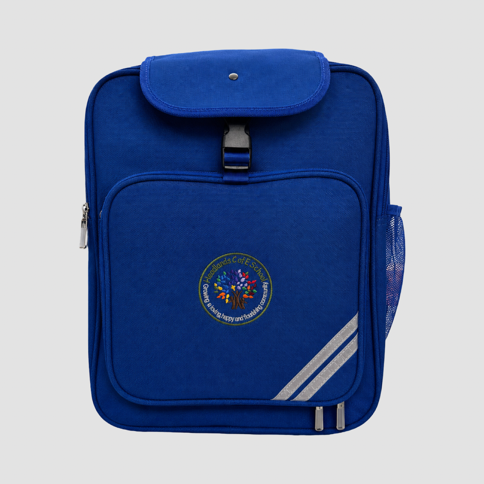 Headlands C Of E Junior Infant & Nursery School Backpack with logo