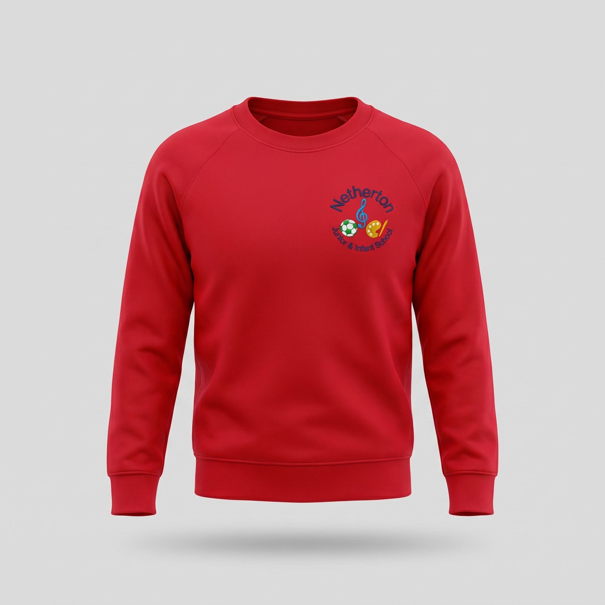 Netherton Junior & Infant School Red Sweatshirt