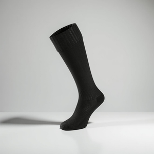 Black Plain P.E Socks