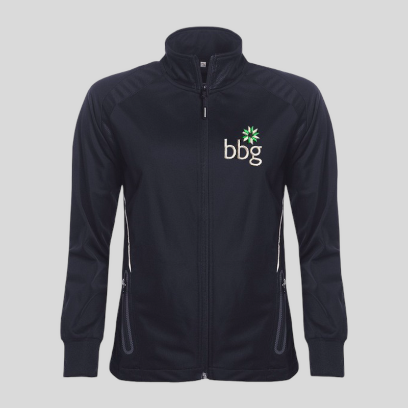 BBG Girls Full Zip P.E. Training Top