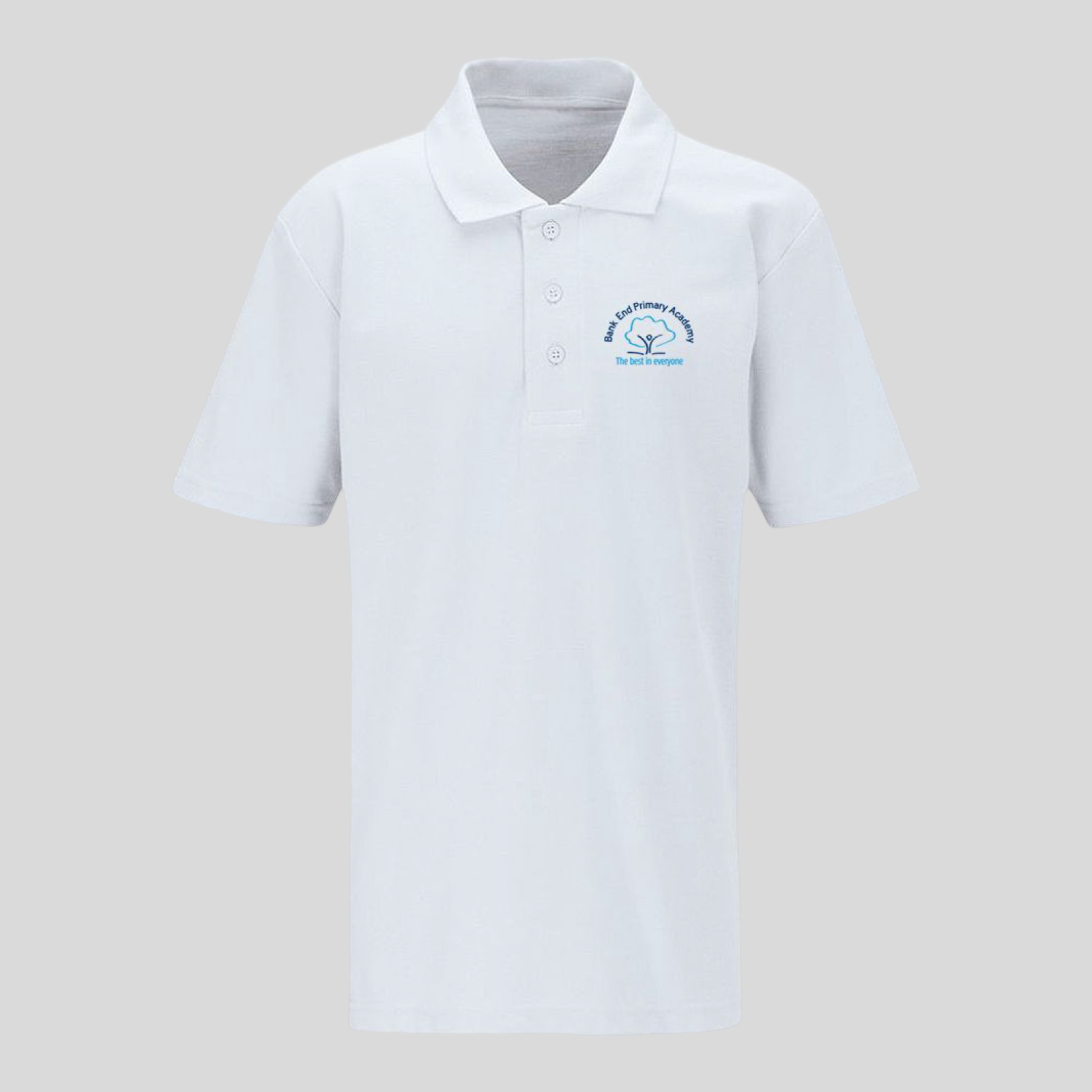 Bank End White Polo