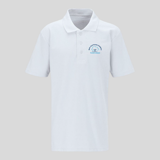 Bank End White Polo