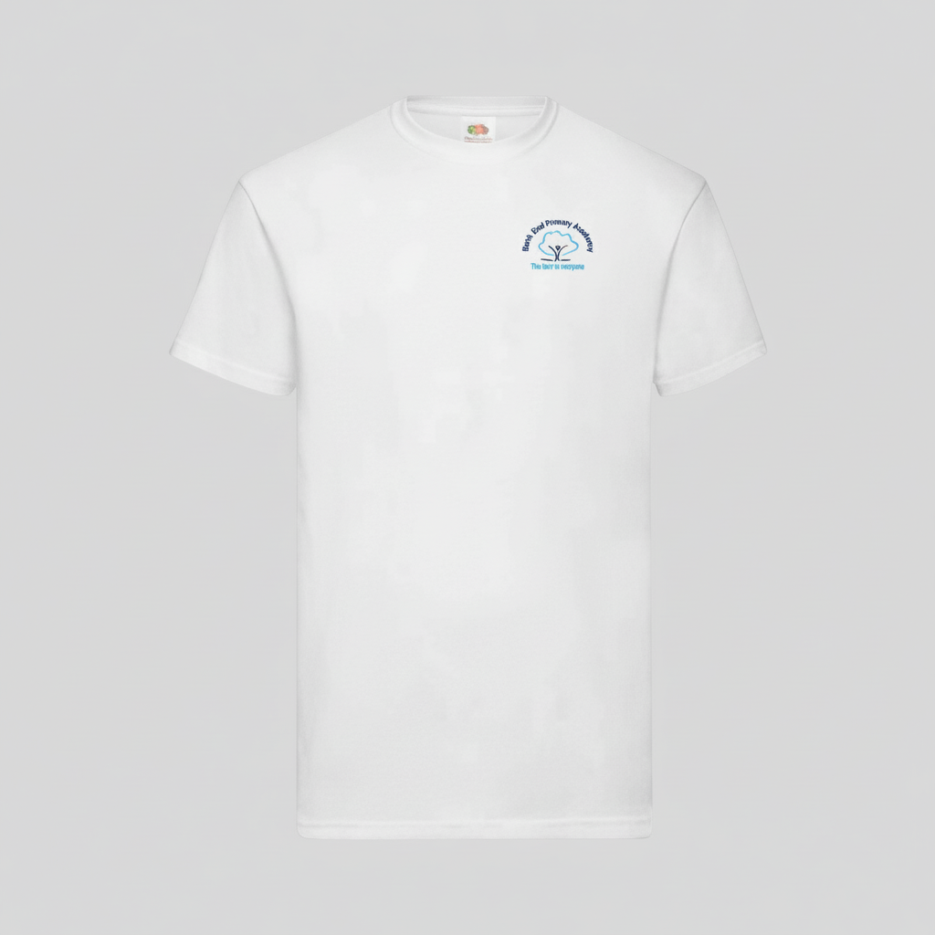 Bank End White P.E T-shirt