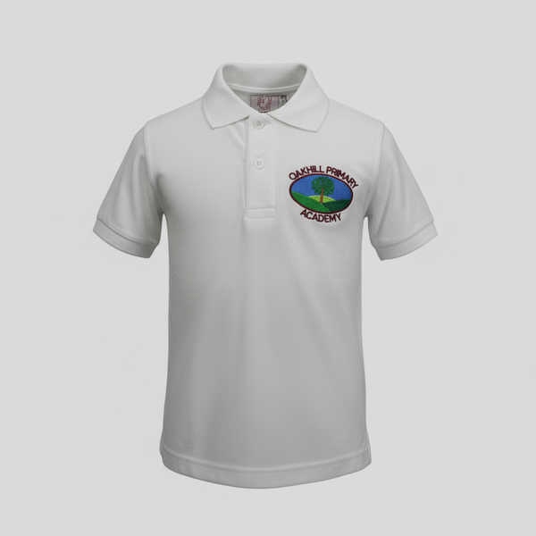 Oakhill Primary Academy White Polo Shirt