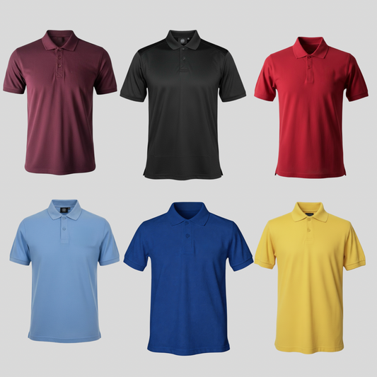Plain Coloured Polo Shirt