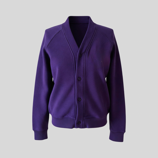 Purple Cardigan