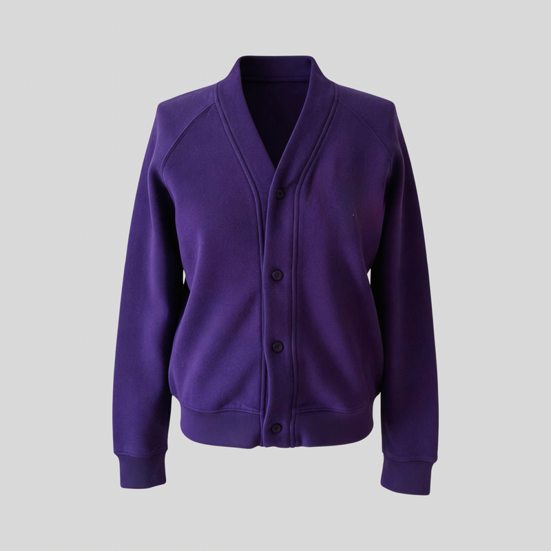 Purple Cardigan
