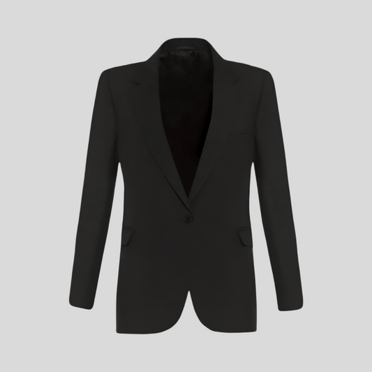 Plain Black Academy Blazer