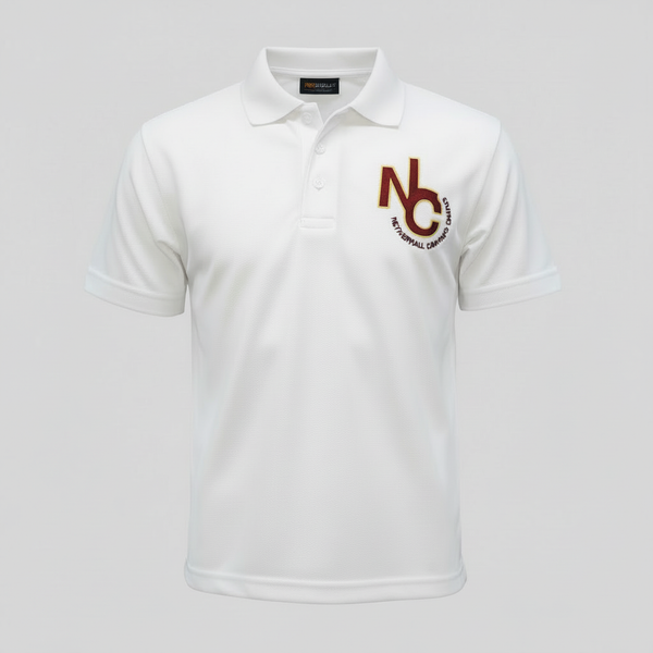 NetherHall Learning Campus Junior School White Polo shirt