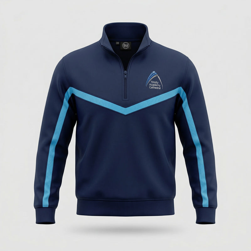 (New)Trinity Academy Cathedral 1/4 Zip Top
