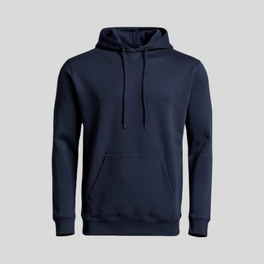 Plain Navy Hoodie
