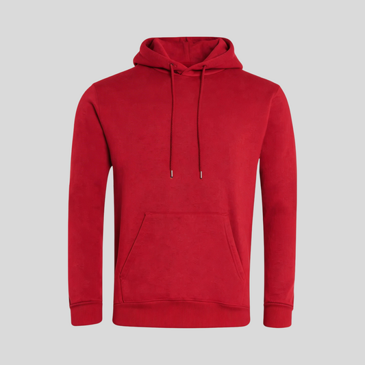 Plain Red Hoodie