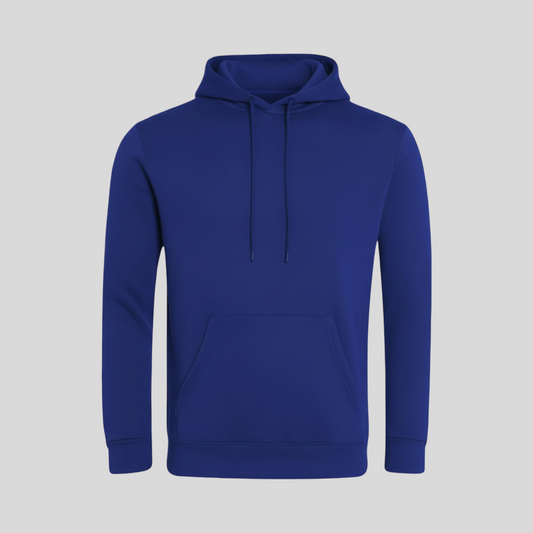 Plain Dark Royal Hoodie